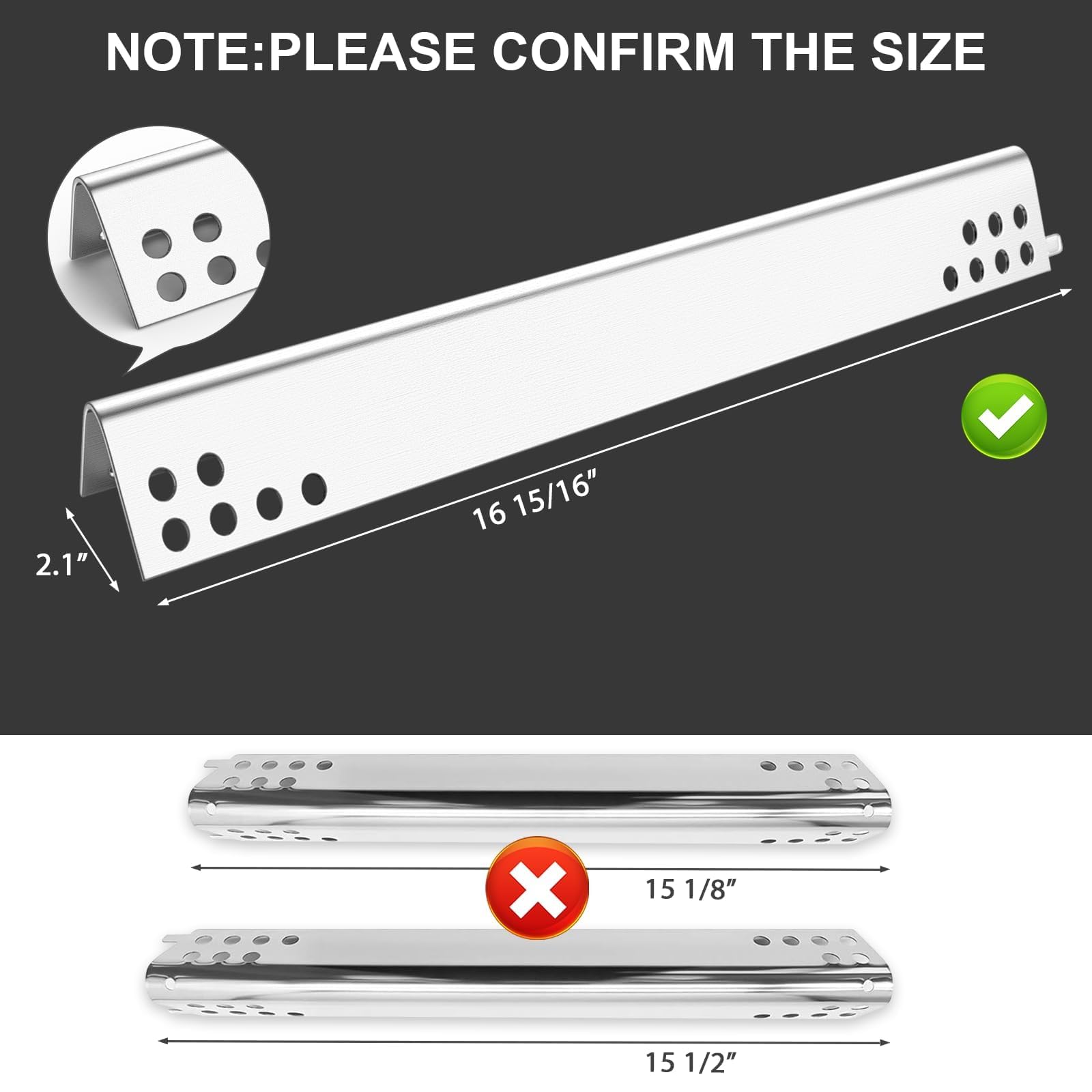 Uniflasy adjustable crossover tubes extended to show flexible fit and compatibility