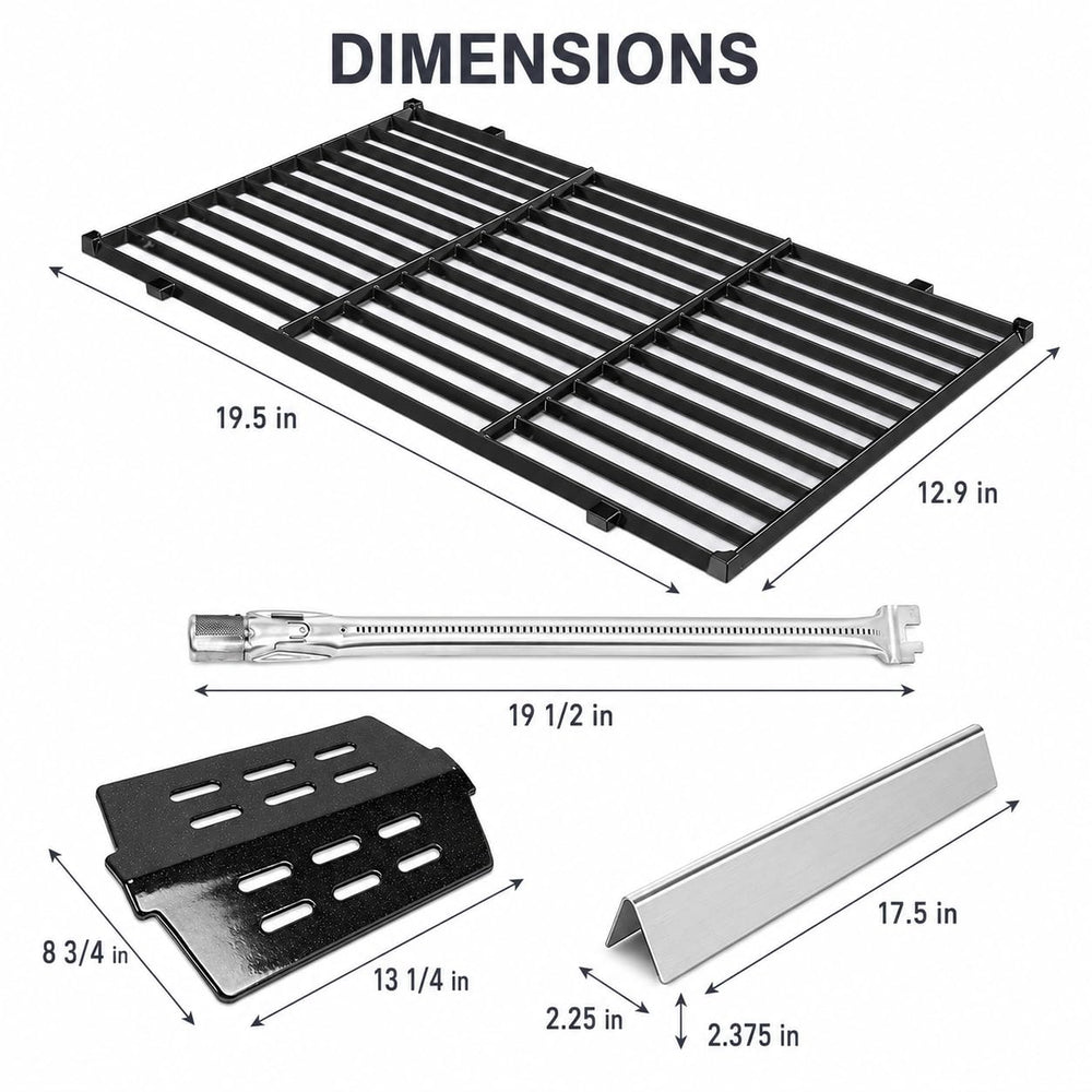Uniflasy close-up of stainless burner tube showing durable construction and reliable flame
