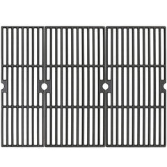 Uniflasy front view of replacement grates showing fit for Char-Broil grill and restored cooking surface