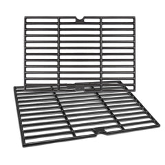 Uniflasy front view of cast iron grate showing fit and finish benefit
