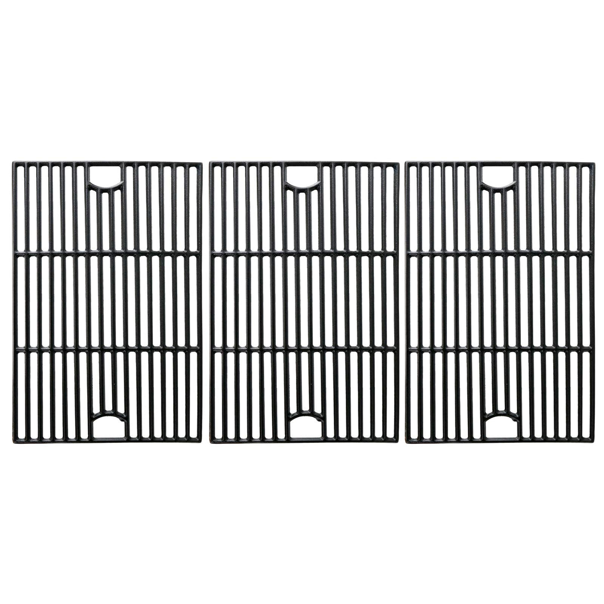 Uniflasy front packaging showing three 17-inch grates and protective box, clear replacement benefit