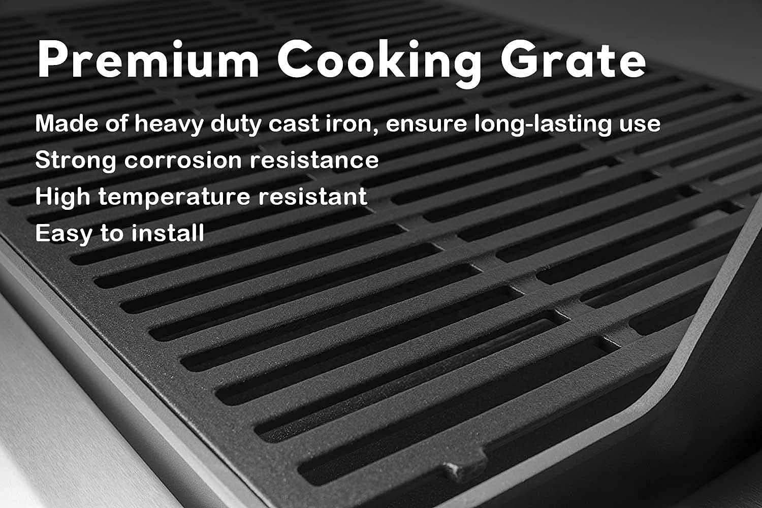 Uniflasy grate creating sear marks on steak for appetizing grill results