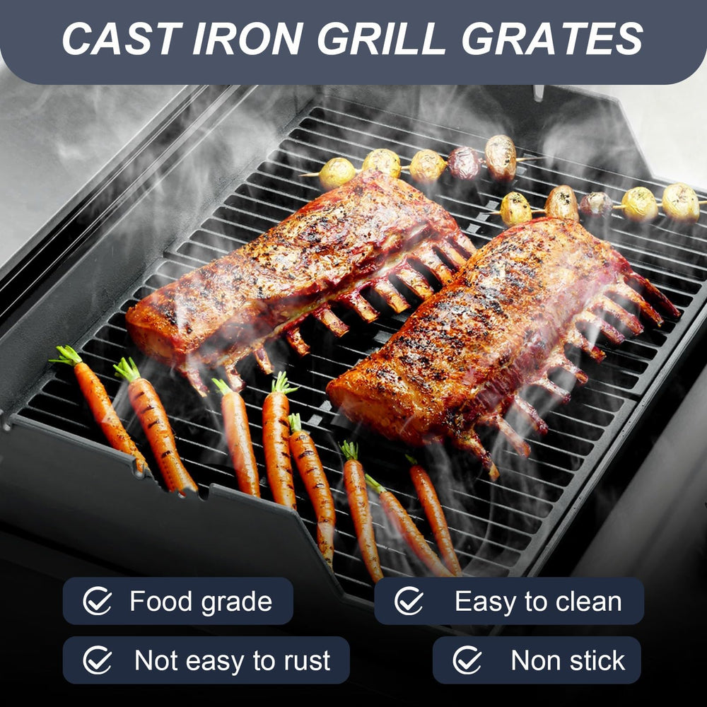 Uniflasy grates after cleaning with oil applied showing easy maintenance and rust protection