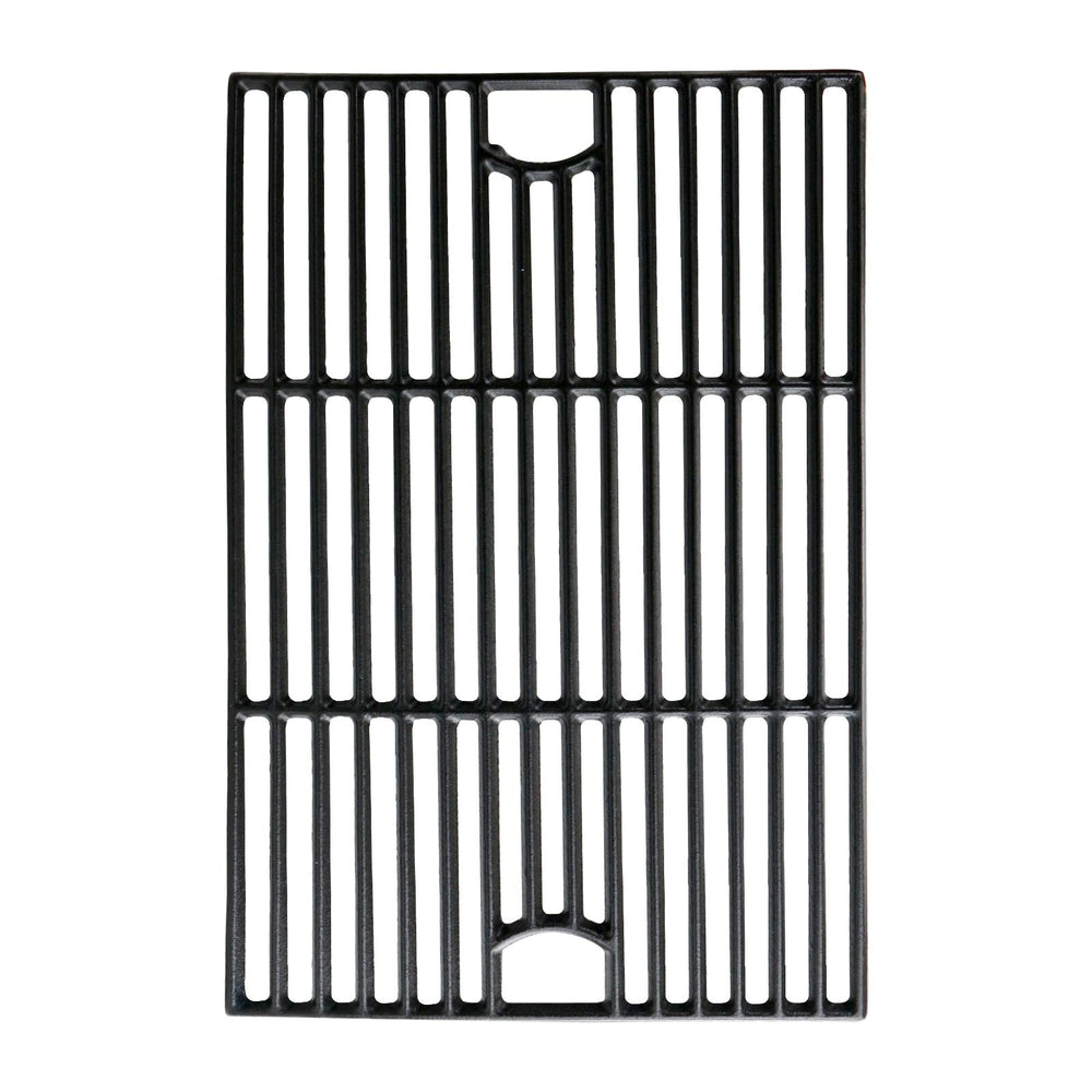 Uniflasy grates installed in a Nexgrill 6-burner showing secure fit and improved searing benefit