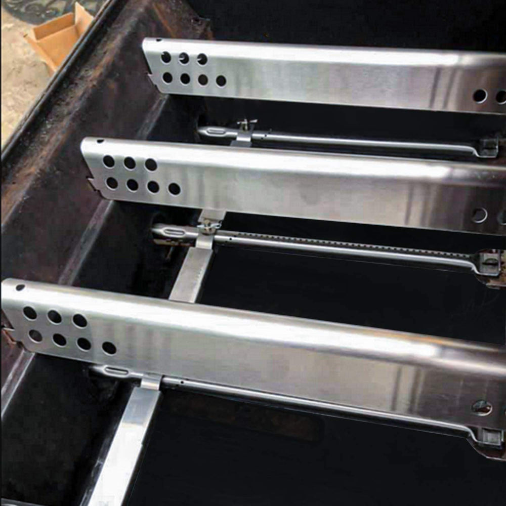 Uniflasy ignitors and wiring close-up showing replacement spark components for reliability
