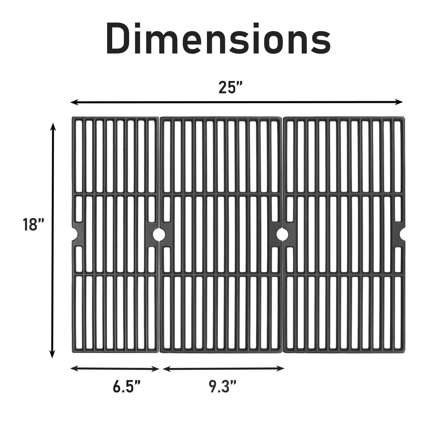 Uniflasy grates installed in Char-Broil grill demonstrating even coverage and easy swap