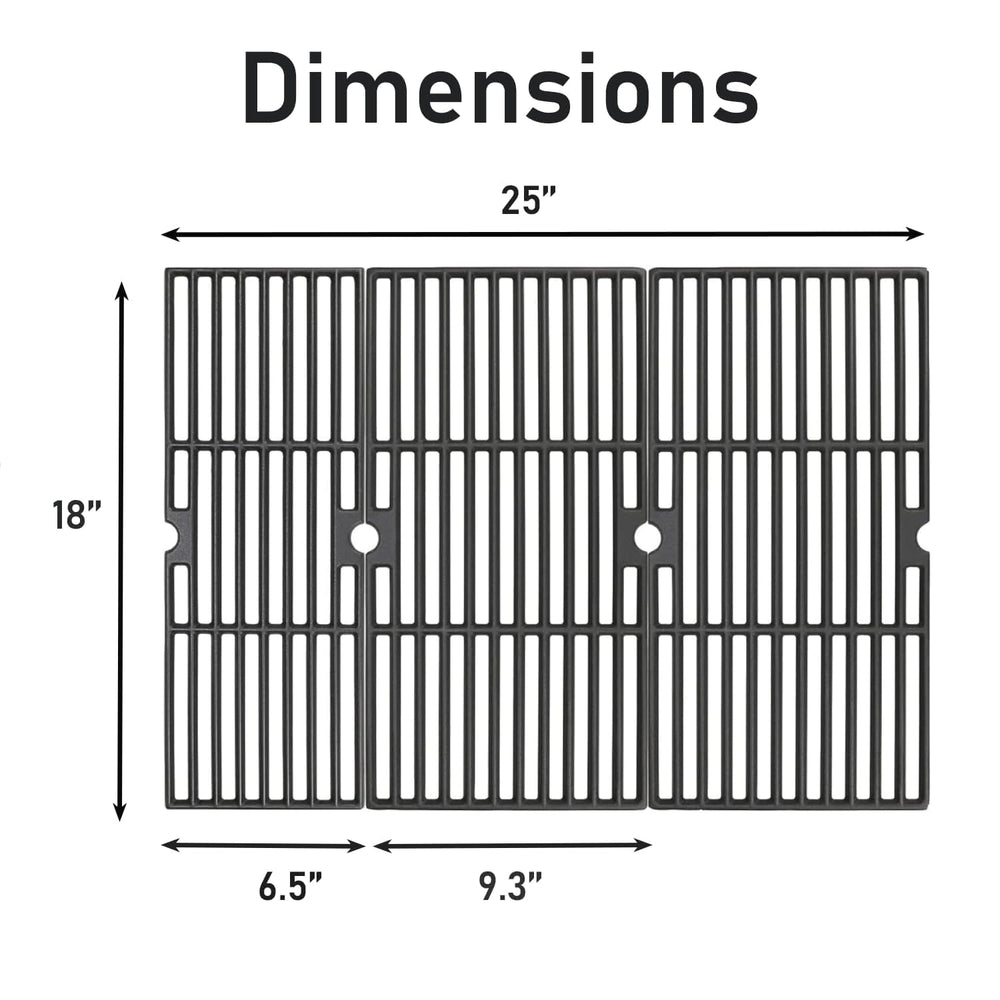 Uniflasy grates installed in Char-Broil grill demonstrating even coverage and easy swap