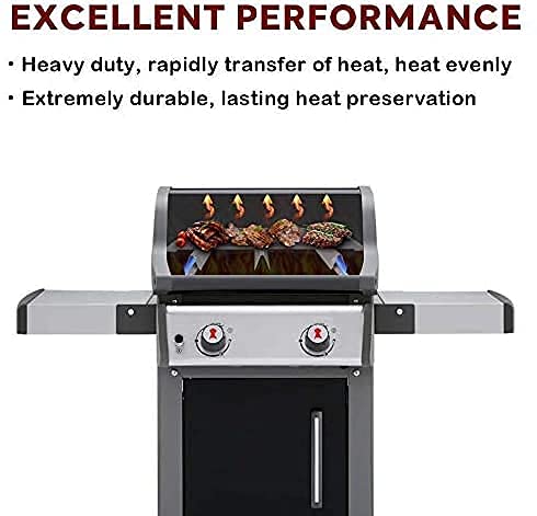 Uniflasy installed in Weber Spirit 200 demonstrating exact replacement fit