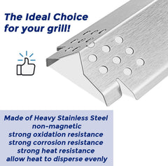 Uniflasy installed on Nexgrill burner protecting burner and improving heat