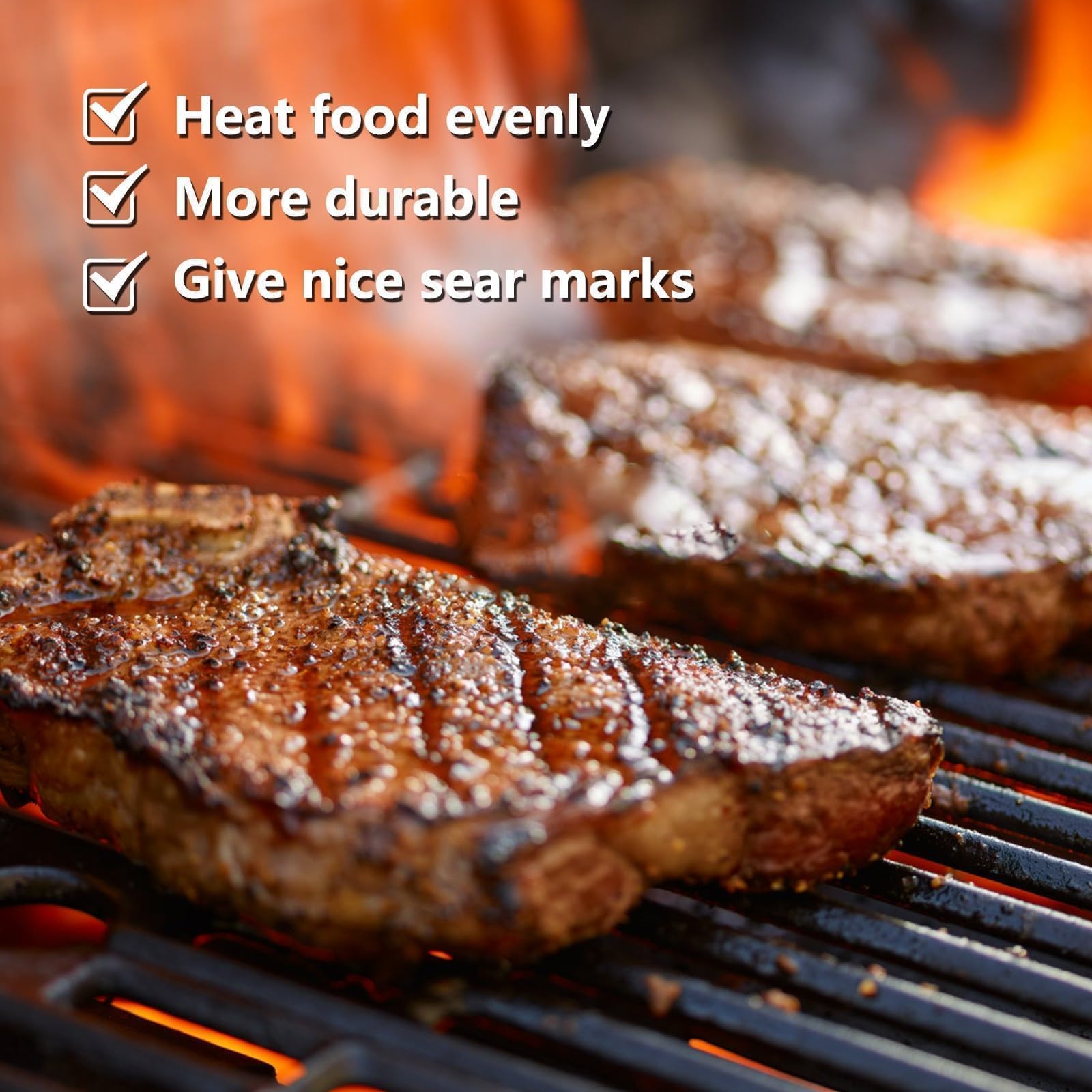 Uniflasy lifestyle backyard shot showing professional grilling results benefit