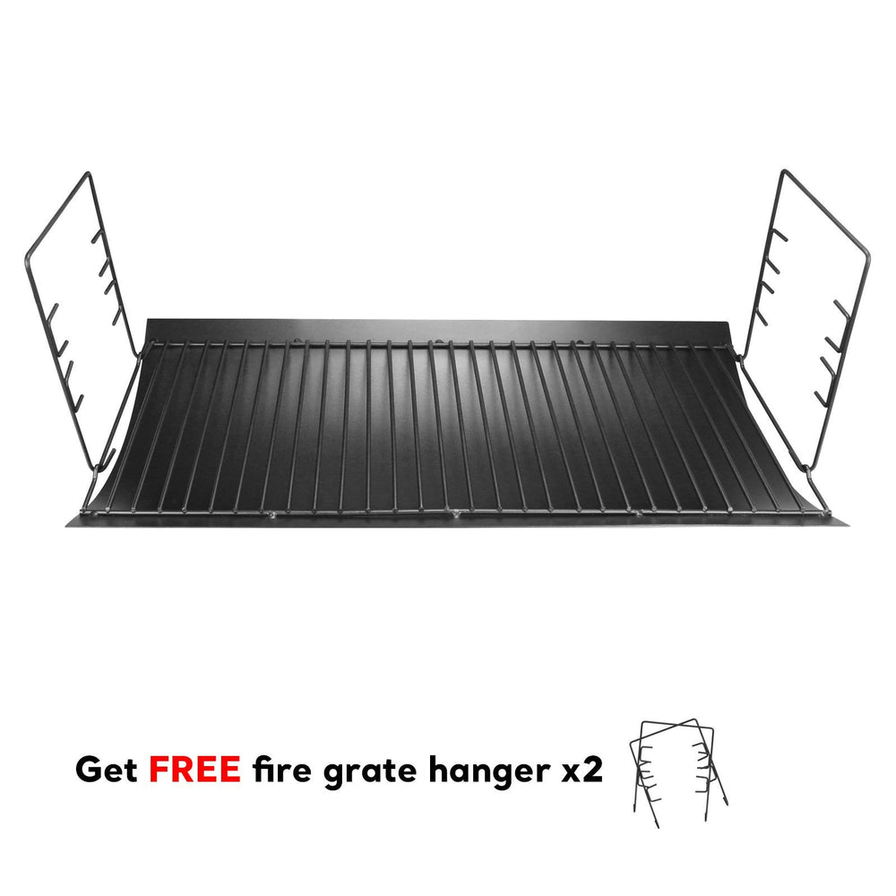 Uniflasy outdoor lifestyle grill setup showing upgraded tray improving grilling