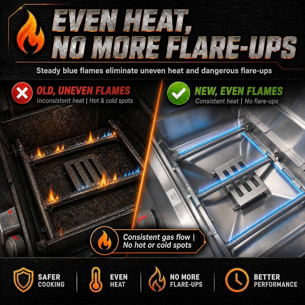 Uniflasy laid-out kit packaging that simplifies complete grill restoration