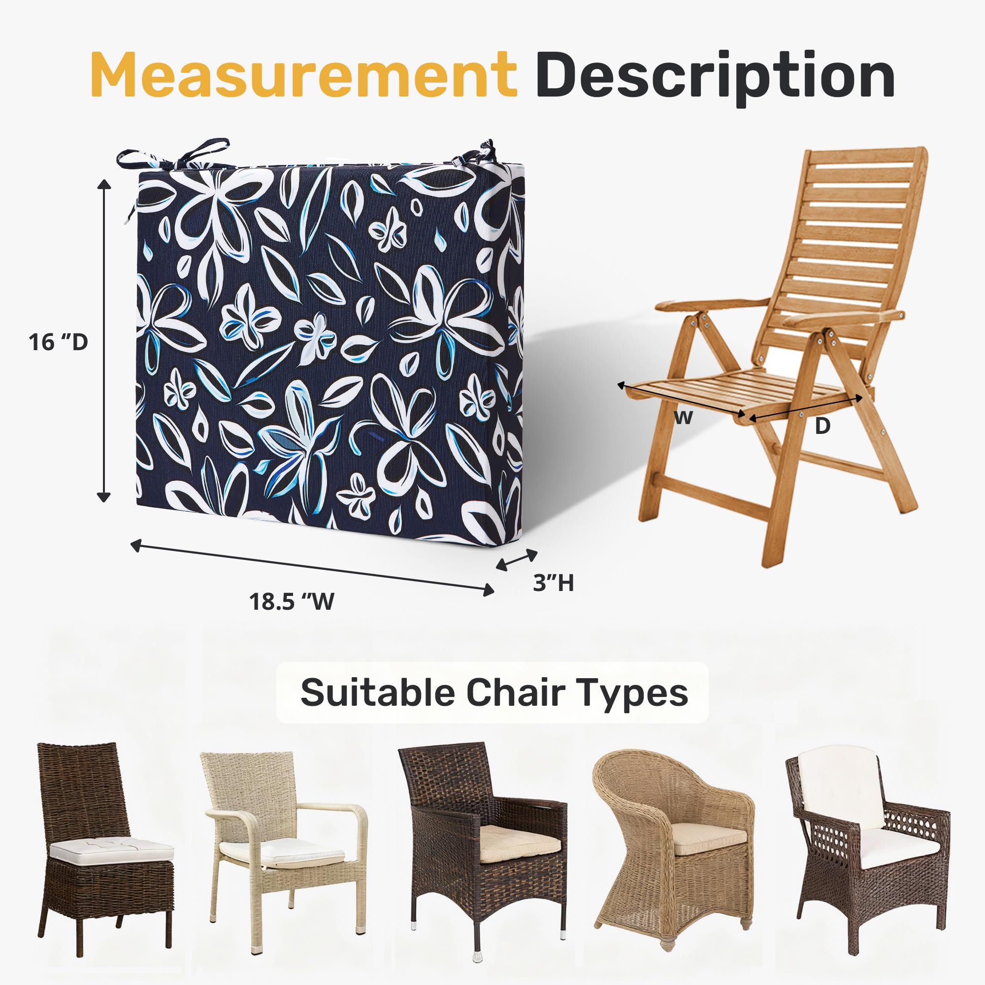UNIKOME cushions on patio chairs in lifestyle scene enhancing outdoor dining comfort