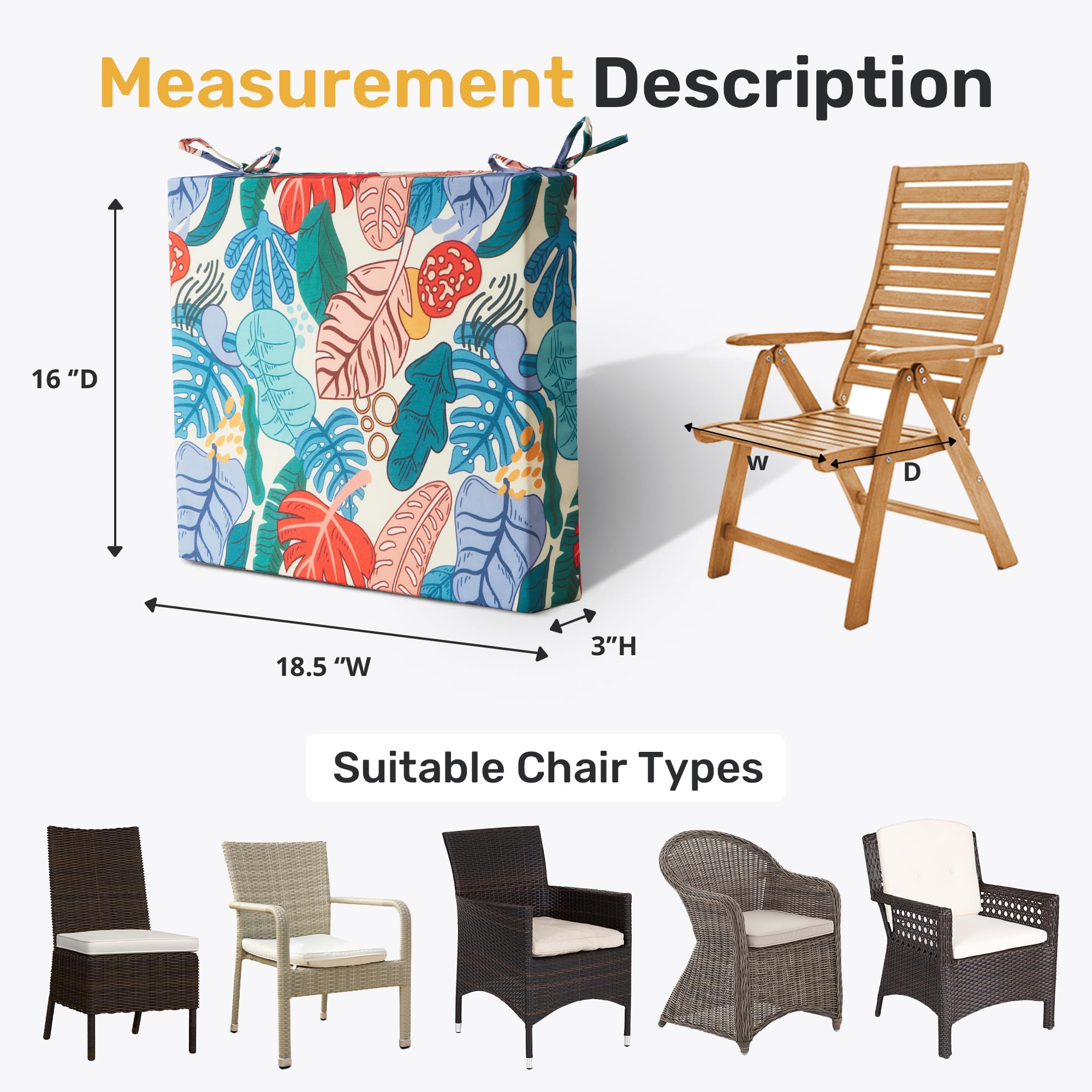 UNIKOME cushions on patio set for enhanced outdoor seating comfort