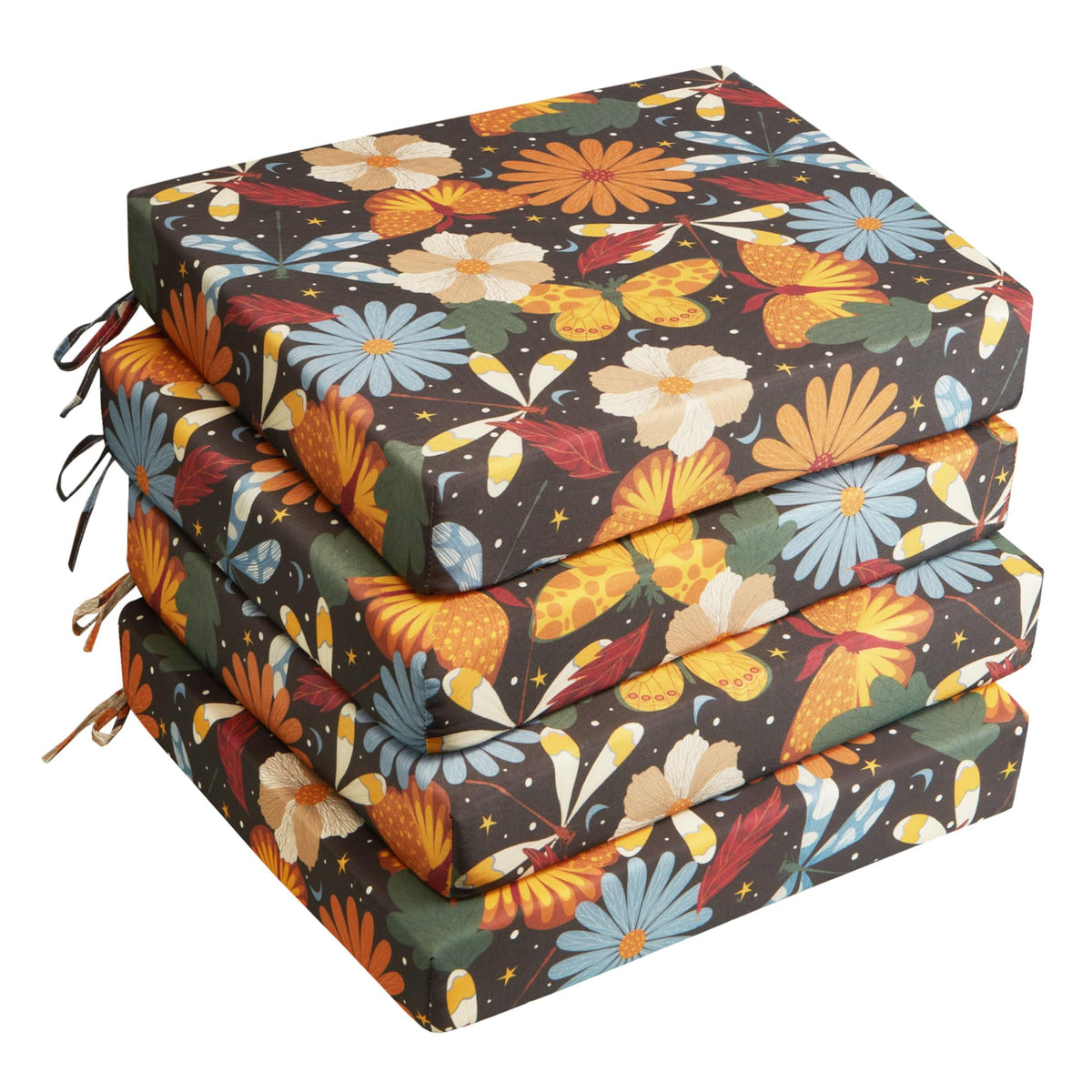 UNIKOME front pack of four cushions showing coordinated design and benefits