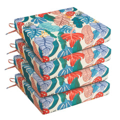 UNIKOME front view palm tropical cushion adding stylish comfort