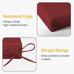 UNIKOME side profile showing 3-inch high-density foam for comfortable support
