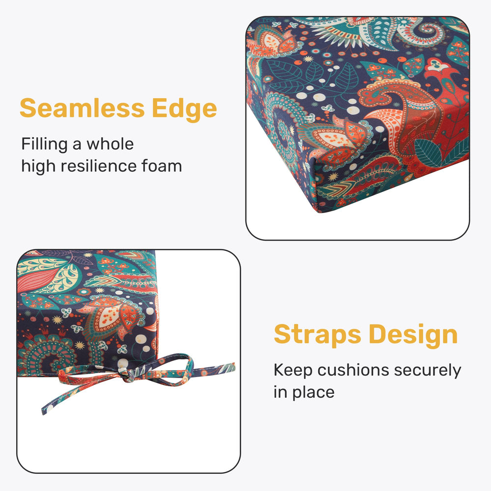 UNIKOME tie straps secured to chair demonstrating anti-slip benefit