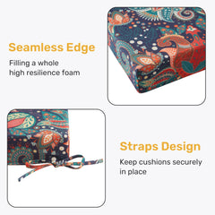 UNIKOME tie straps secured to chair demonstrating anti-slip benefit