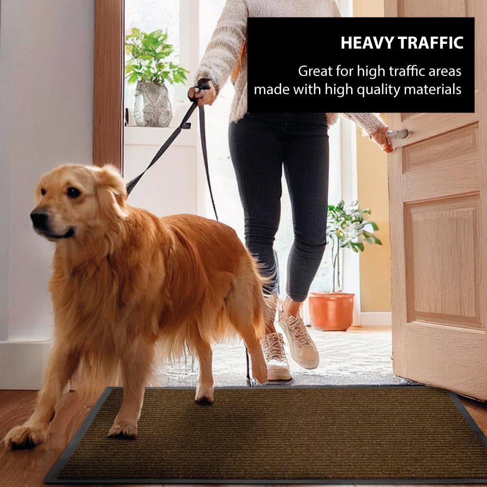 UNIMAT shoe scraping action removing mud and protecting floors