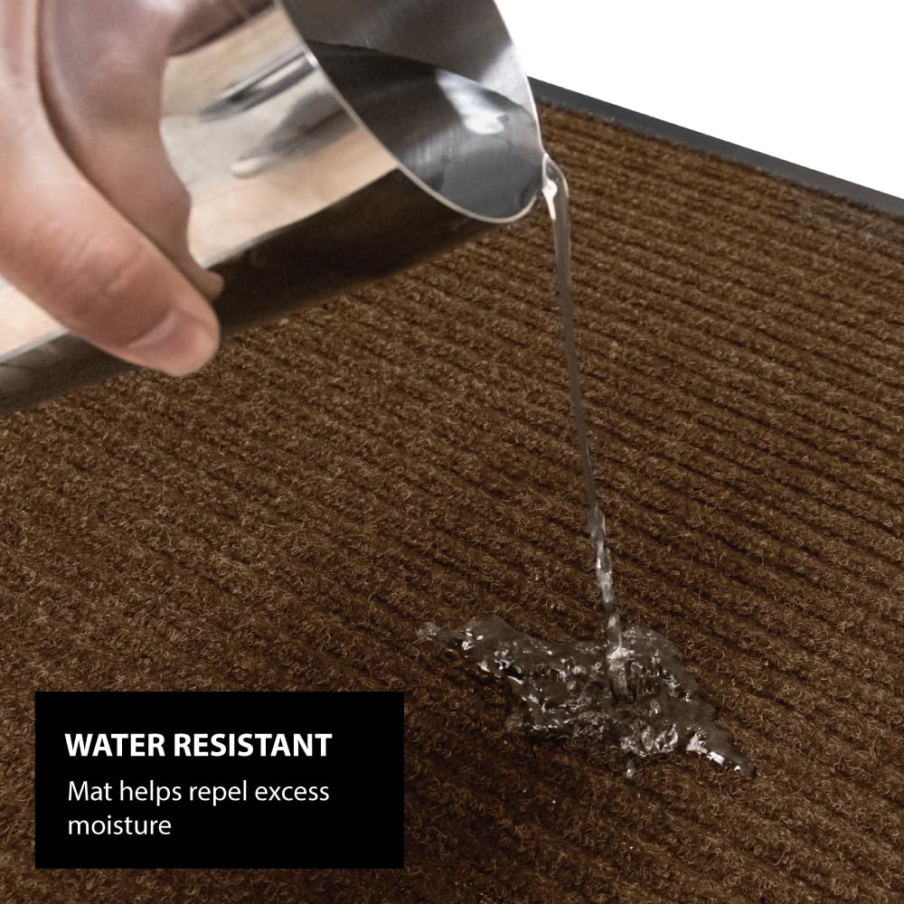 UNIMAT low-profile under-door clearance showing smooth door operation