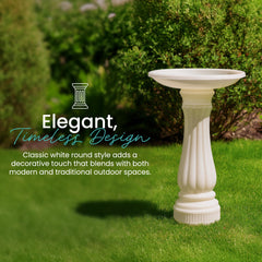UNION PRODUCTS close-up of round bowl texture showing durable resin and easy cleaning