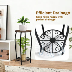 Uniqcovosa lower iron shelf showing open design for drainage and airflow