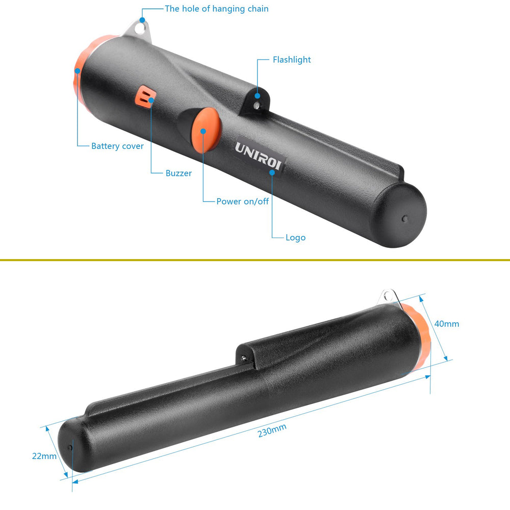 UNIROI probe tip closeup highlighting pinpoint accuracy for precise recovery
