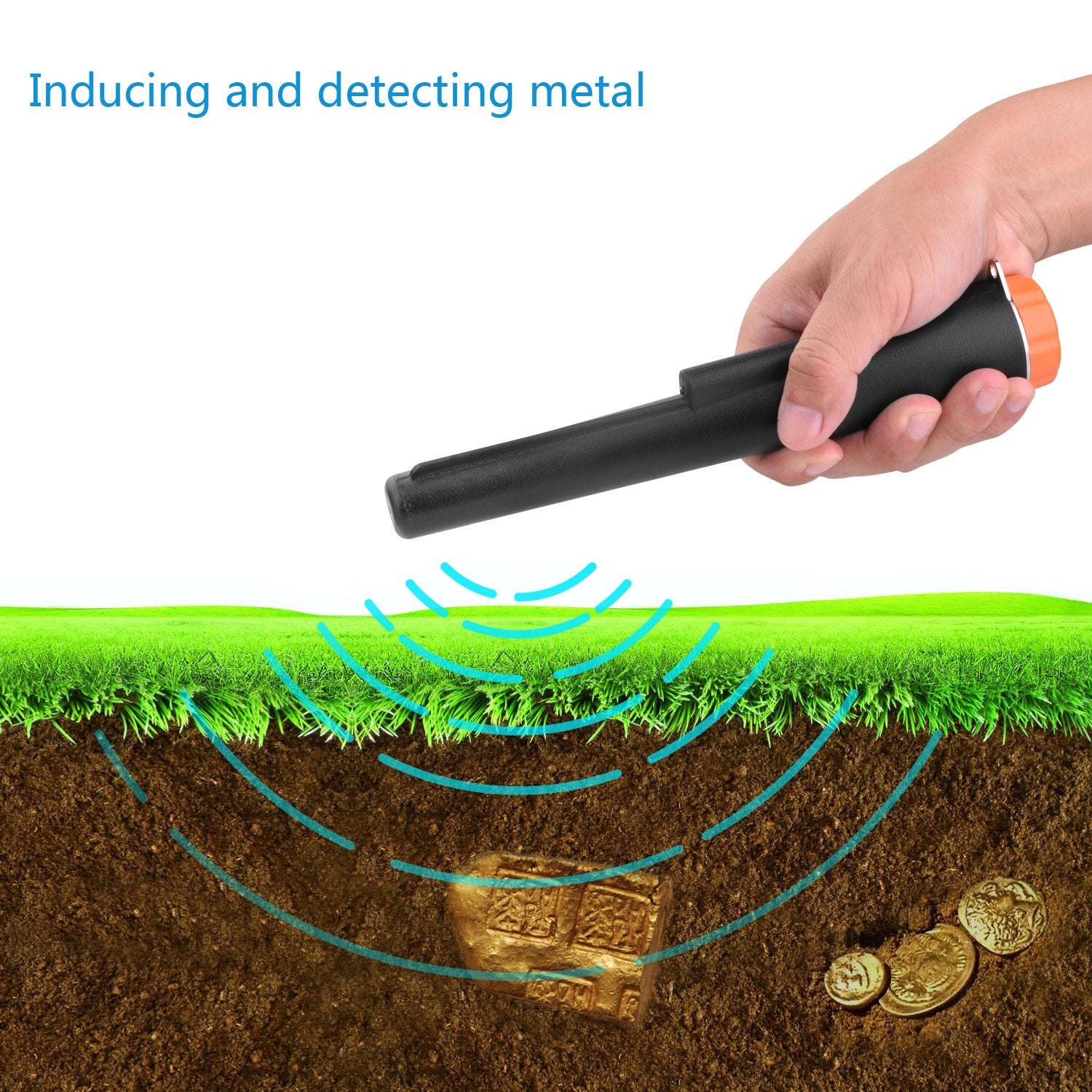 UNIROI scraping blade detail for digging in tight soil and sand without damage
