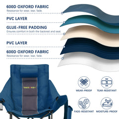 Unisakey side view showing cup holder and pocket for hands-free convenience