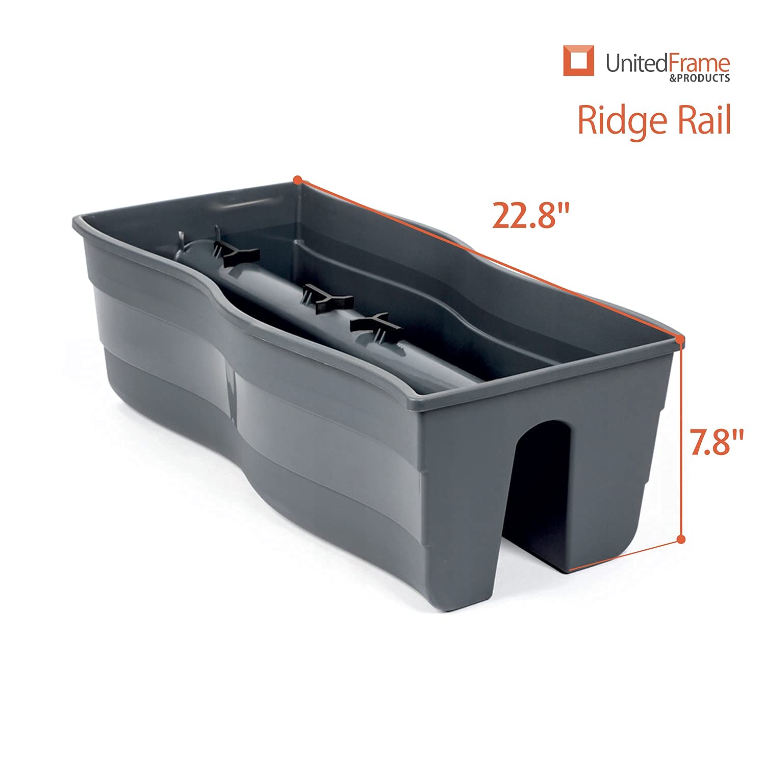 United Frames shown beside a hand for scale, highlighting lightweight easy handling
