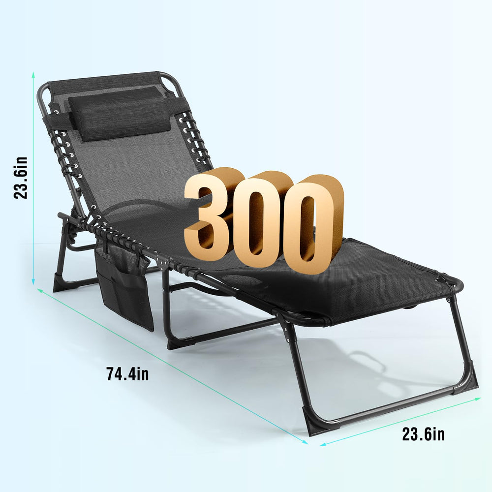 Unovivy side pocket and pillow holding essentials for hands-free lounging