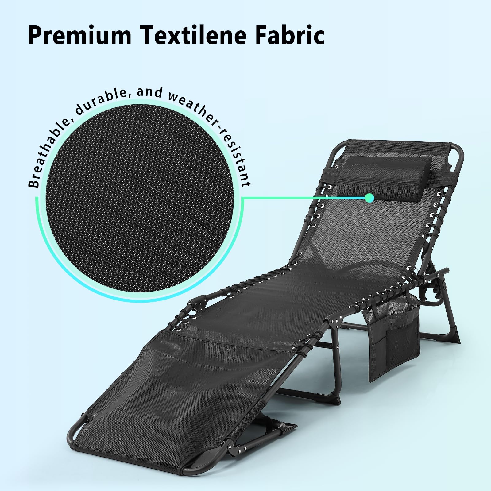 Unovivy detailed Teslin mesh texture that breathes and dries quickly
