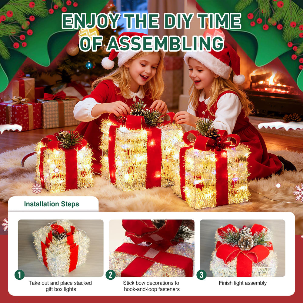 UNUSROOM boxes on a mantel creating cozy indoor holiday atmosphere