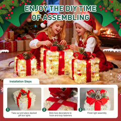 UNUSROOM boxes on a mantel creating cozy indoor holiday atmosphere