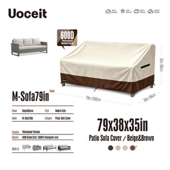 Uoceit close-up of 600D oxford fabric texture showing durable waterproof benefit