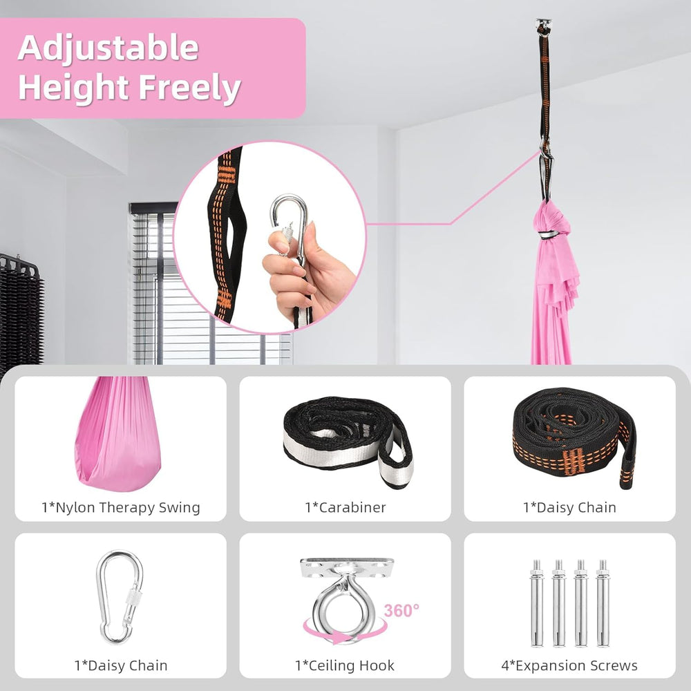 UONEME stainless steel hanging kit and O-ring showing secure installation