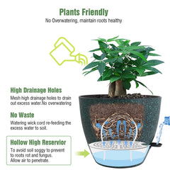 UOUZ planter mesh drainage holes detail improving airflow and preventing overwatering