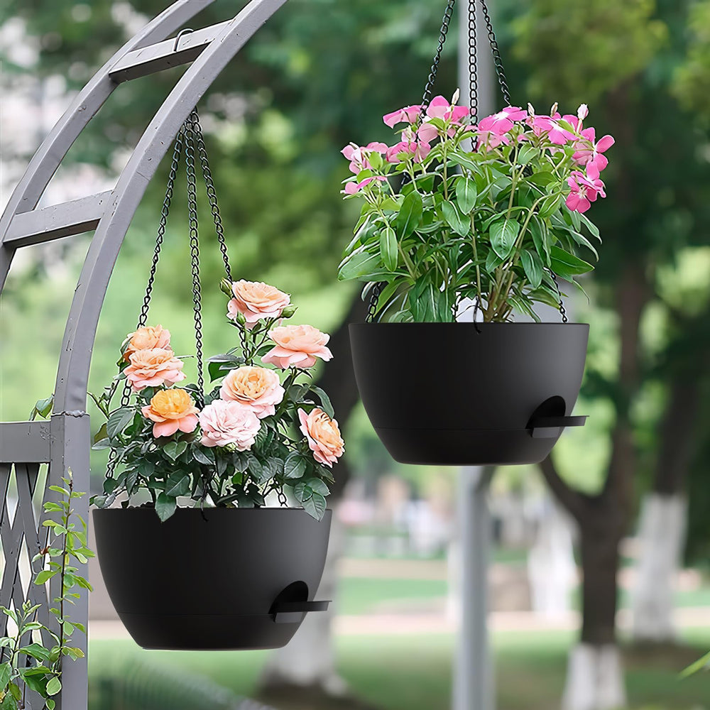 UOUZ balcony scene with trailing plants demonstrating outdoor durability and visual appeal
