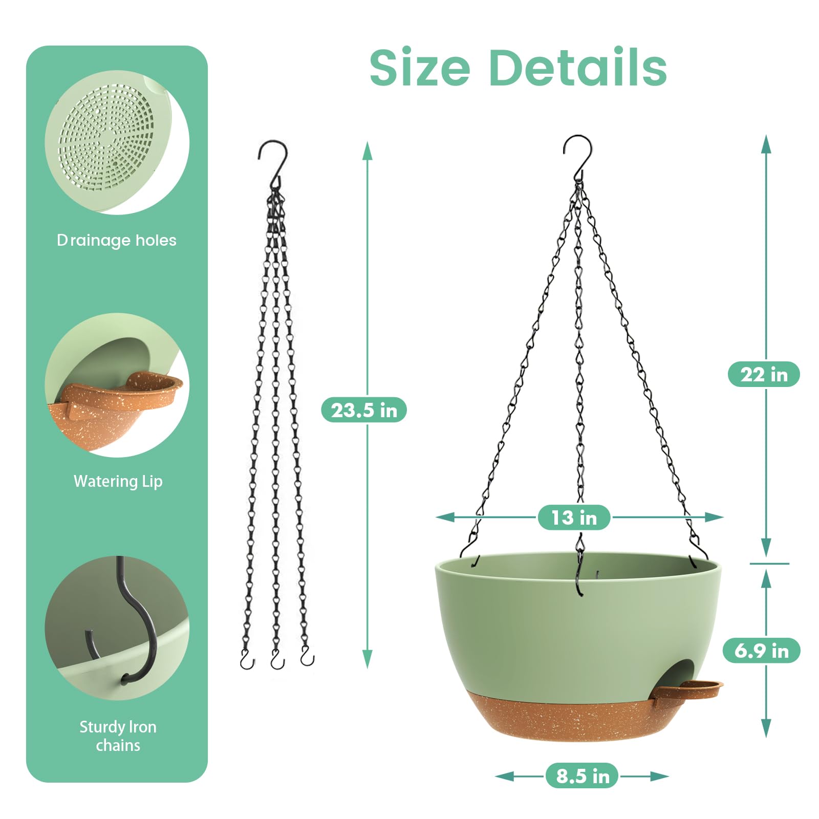 UOUZ bottom mesh close-up showing airflow and consistent drainage benefit