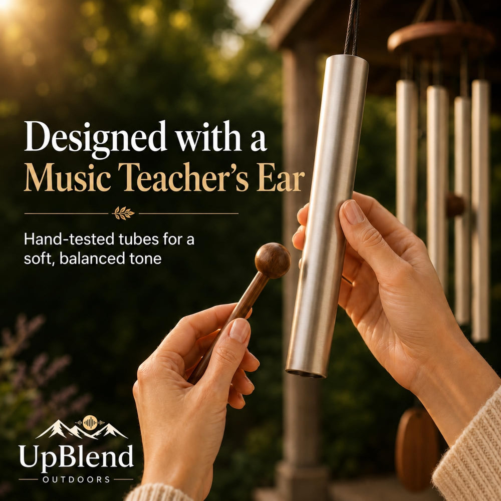 UpBlend Outdoors decorative stone accent adding personal touch and thoughtful gifting benefit
