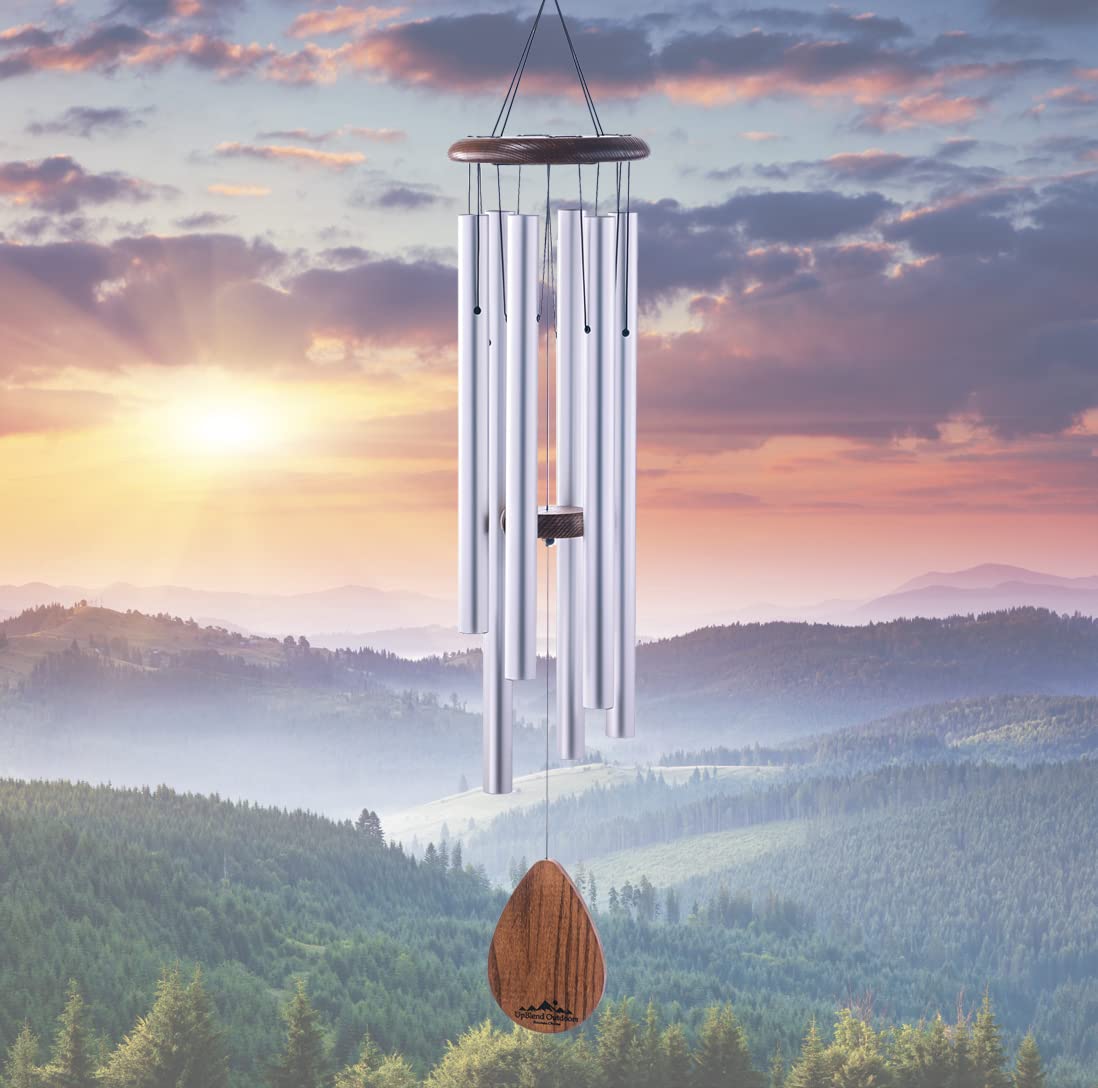 UpBlend Outdoors front view showing silver tubes and elegant outdoor benefit