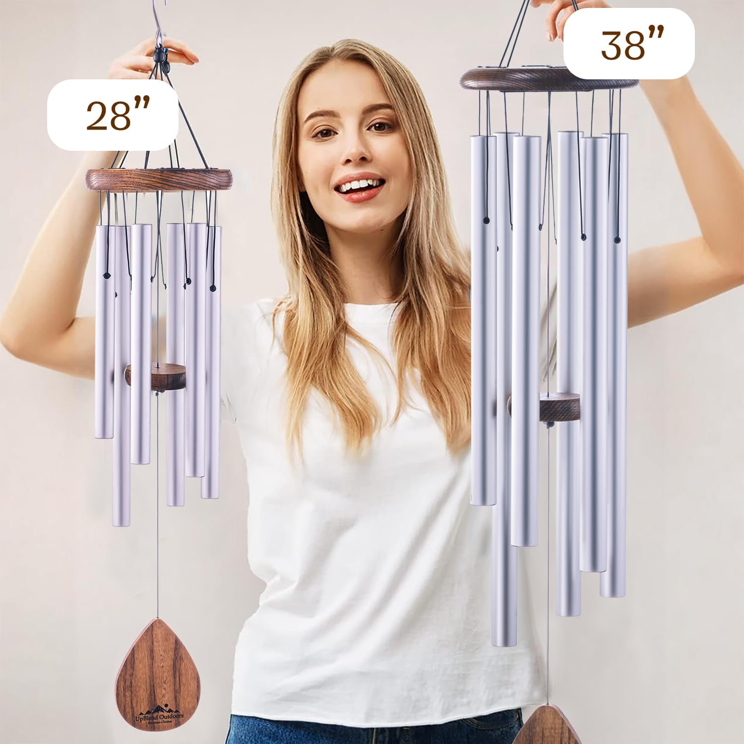 UpBlend Outdoors packaged items and parts displaying ready-to-hang convenience