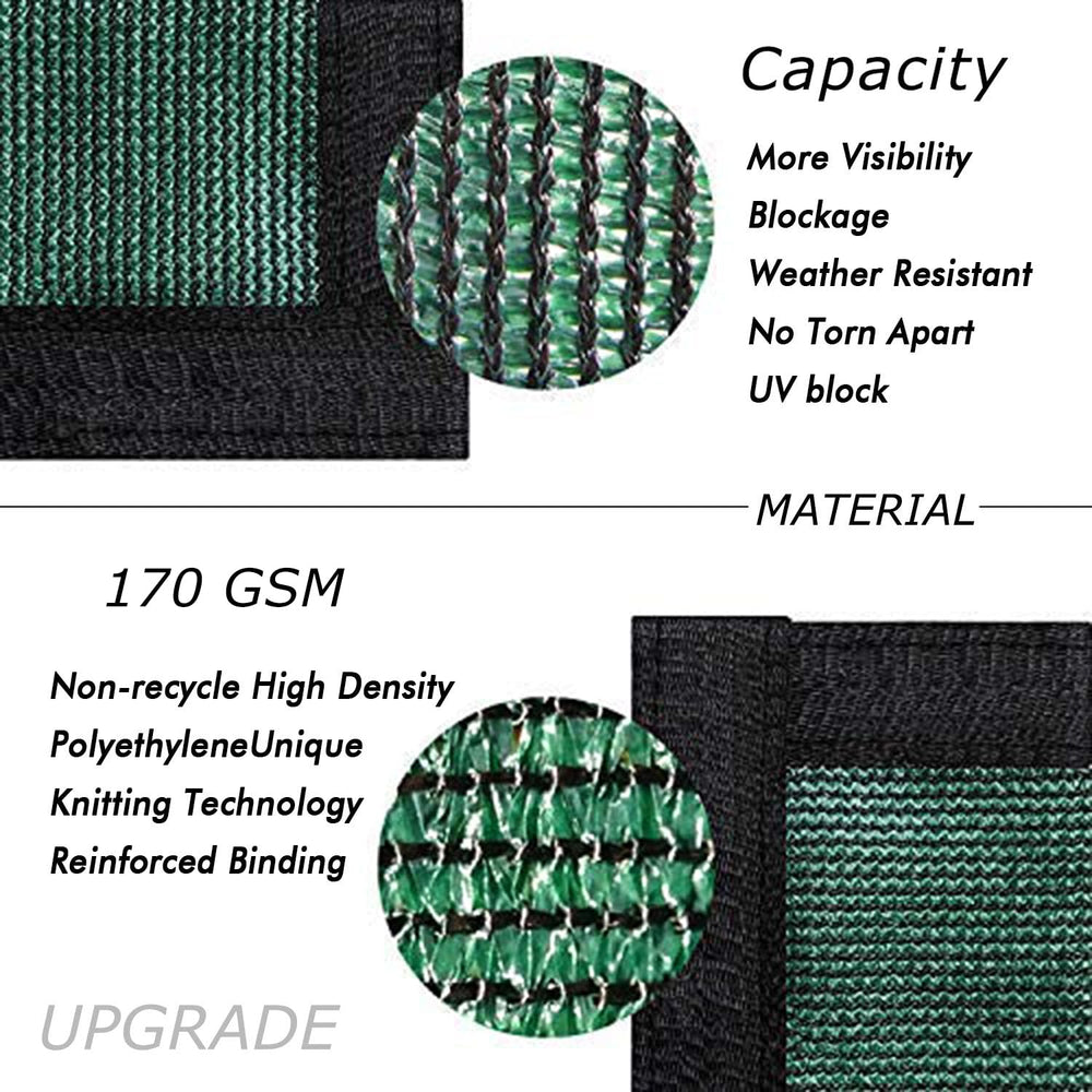 UPGRADE close-up of HDPE weave texture showing durable, breathable material benefit