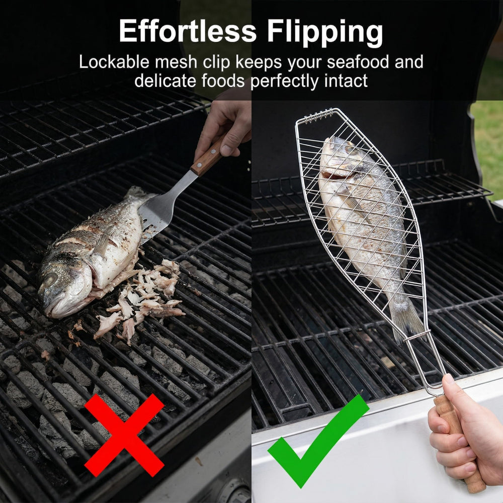 UPKOCH wooden handle detail highlighting heat-resistant grip benefit