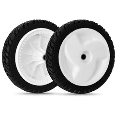 UPOW front drive wheels front view showing fit and finish for easy replacement