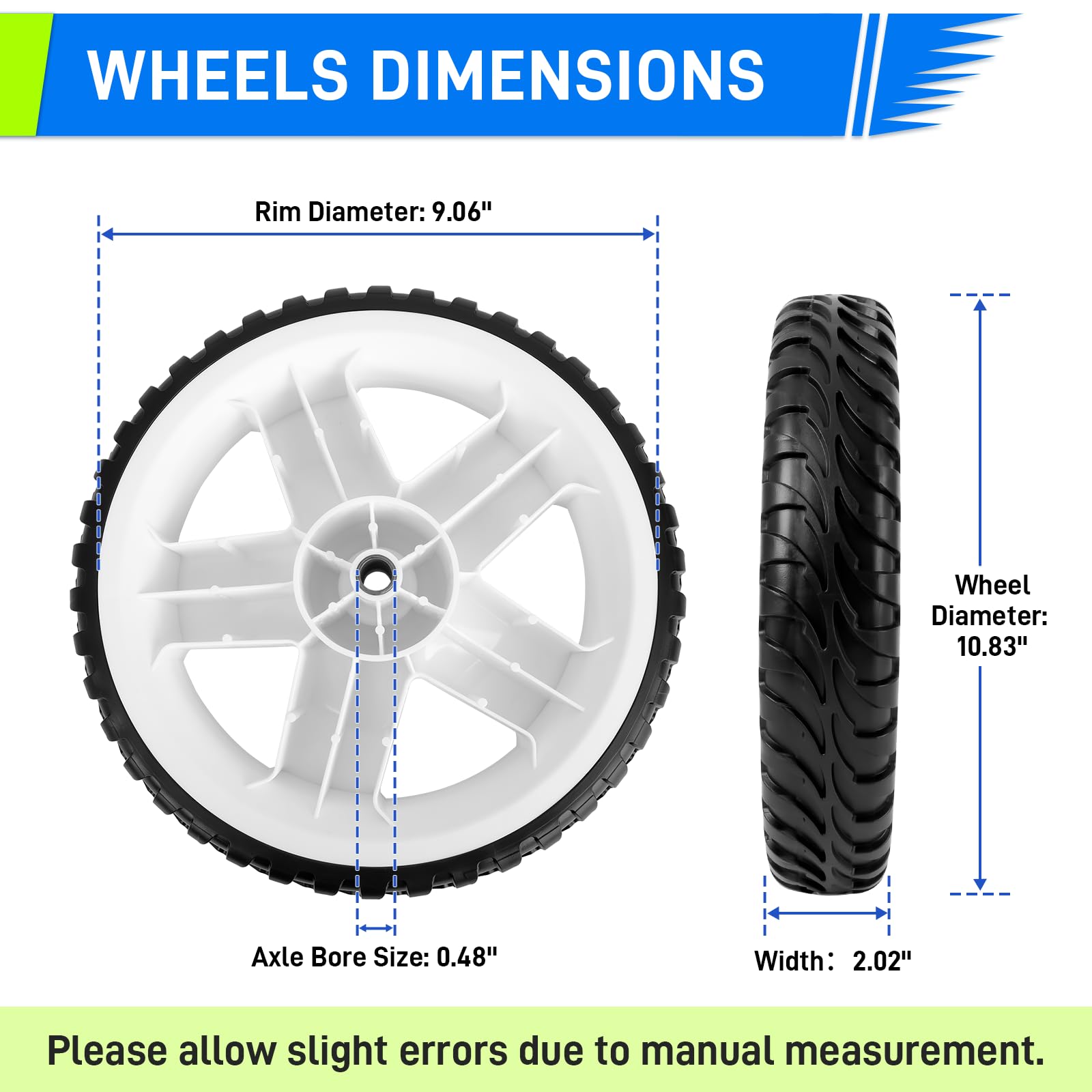 UPOW close-up of rubber tread highlighting improved traction benefit