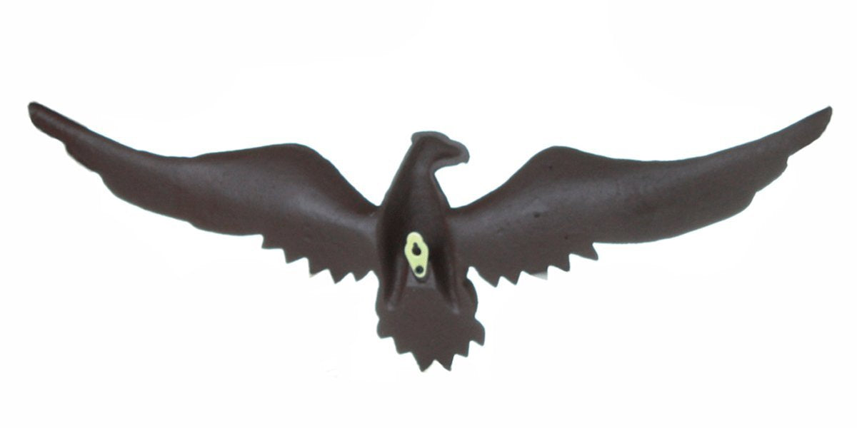Upper Deck eagle plaque hung on patio wall adding classic curb appeal and charm