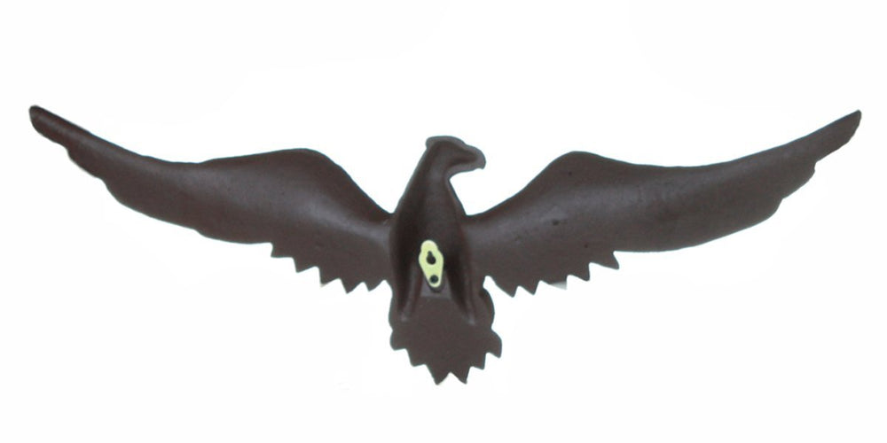 Upper Deck eagle plaque hung on patio wall adding classic curb appeal and charm