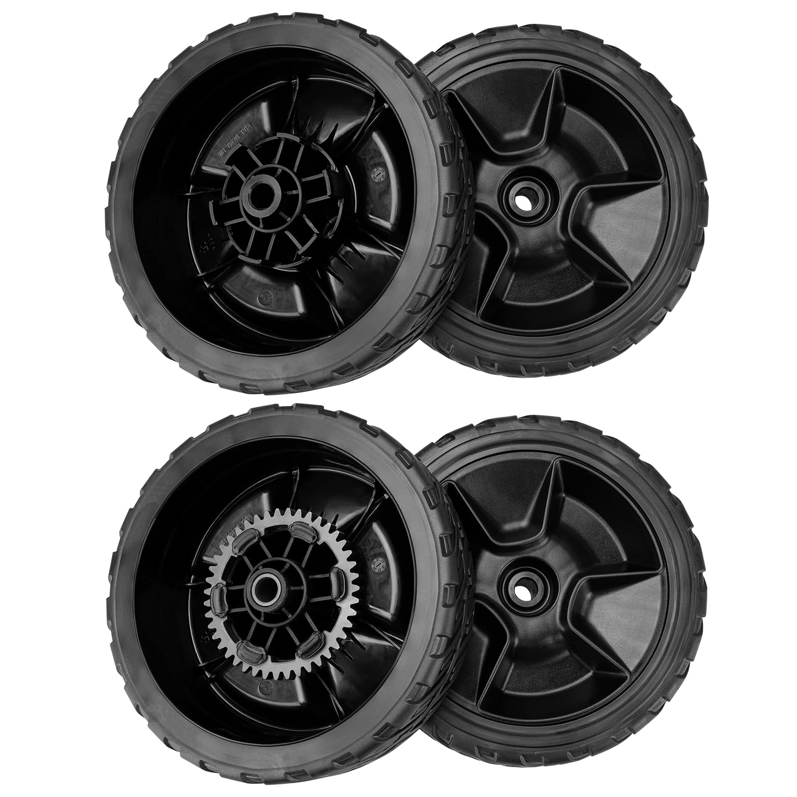 upuuup front wheel packaging showing fit and easy replacement